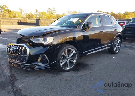 2021 Audi Q3 Premium Plus 45 Tfsi S Line Quattro Tiptronic из США, поврежденный, VIN WA1EECF3XM1145180